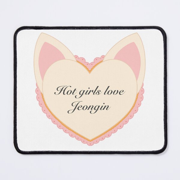 Item preview, Hot Girls Love Jeongin – Stray Kids Fanart designed and sold by yulsdraw.