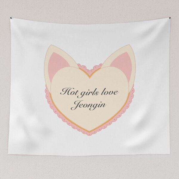 Item preview, Hot Girls Love Jeongin – Stray Kids Fanart designed and sold by yulsdraw.