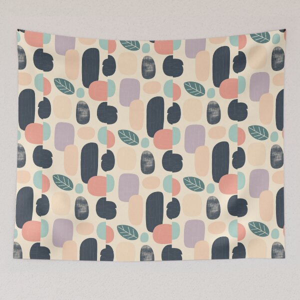 Item preview, Unique Creative, Geometric Shapes, Abstract Pastel Modern, Light Theme,  Abstract Stylize, Repeated Texture Pattern (image size 8320x12480) designed and sold by Digital-Davinci.