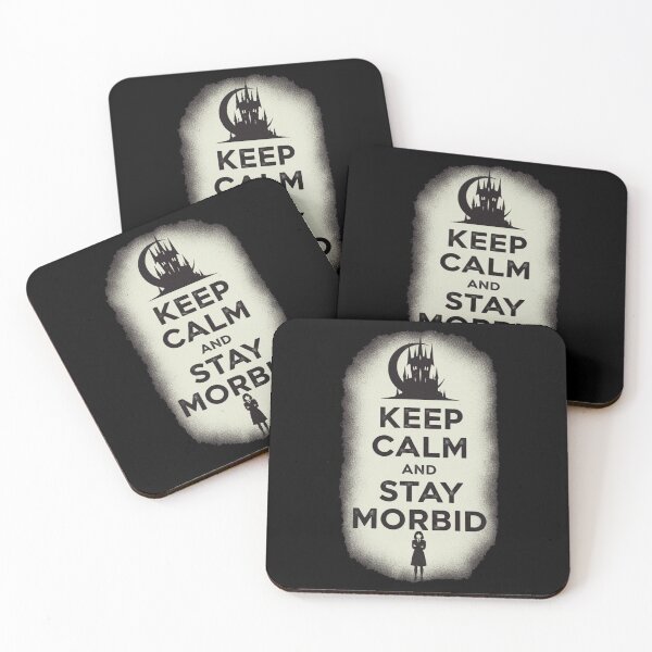 Item preview, Keep calm and stay morbid designed and sold by WednesdayAndYou.