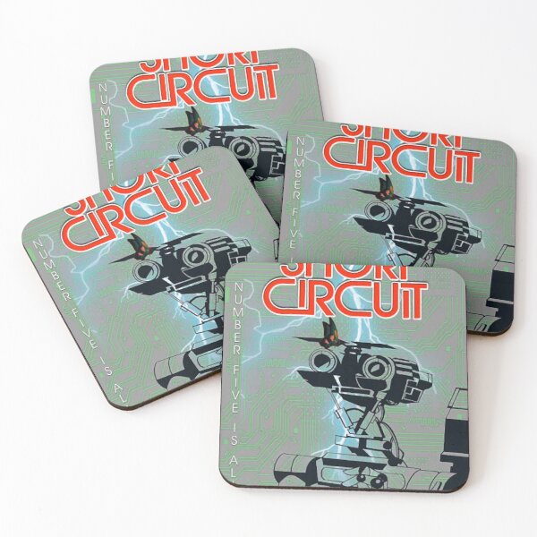 Item preview, Short circuit minimal movie poster artwork  designed and sold by Brady Jamison.