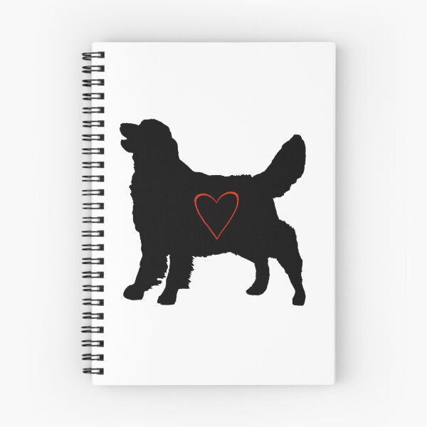Item preview, Golden Retriever silhouette with heart designed and sold by BeccaKenDesigns.