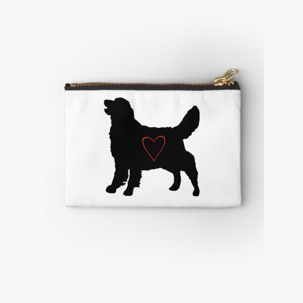 Item preview, Golden Retriever silhouette with heart designed and sold by BeccaKenDesigns.