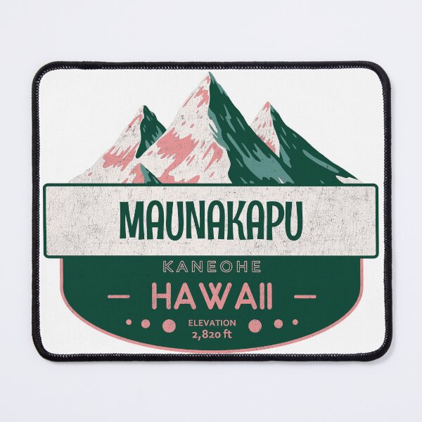Item preview, Maunakapu, Kaneohe, Hawaii, Mountain Design designed and sold by Wanderful-roads.