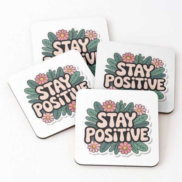 Item preview, Stay Positive Encouragement Sticker designed and sold by Bimmie17.