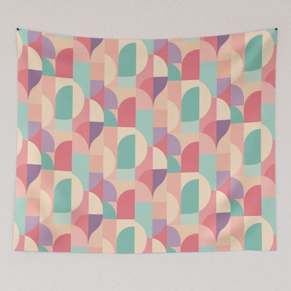 Item preview, Unique Creative, Geometric Shapes, Abstract Pastel Modern, Light Theme,  Abstract Stylize, Repeated Texture Pattern (image size 8320x12480) designed and sold by Digital-Davinci.