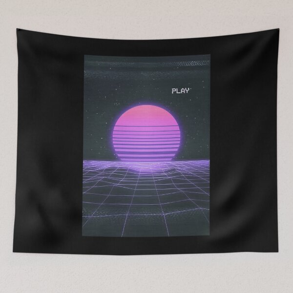 Item preview, Synthwave Nostalgia Sunset Classic 		 designed and sold by muajlffmish23.
