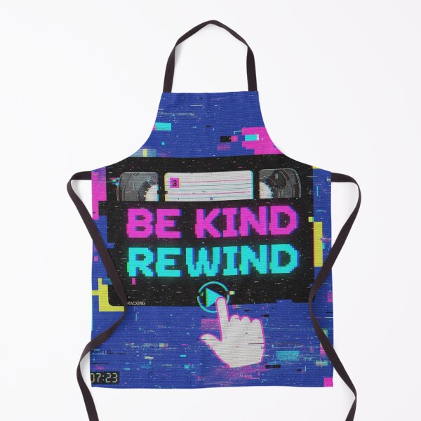 Item preview, Be Kind Rewind – VHS Retro Glitch 90s Nostalgia designed and sold by Happyfreedom.