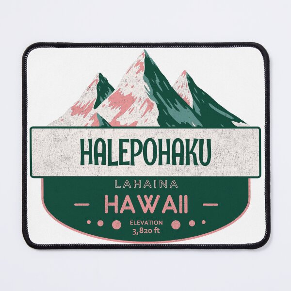 Item preview, Halepohaku, Lahaina, Hawaii, Mountain Design designed and sold by Wanderful-roads.