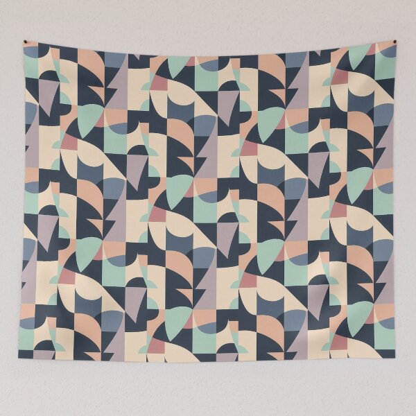 Item preview, Unique Creative, Geometric Shapes, Abstract Pastel Modern, Light Theme,  Abstract Stylize, Repeated Texture Pattern (image size 8320x12480) designed and sold by Digital-Davinci.