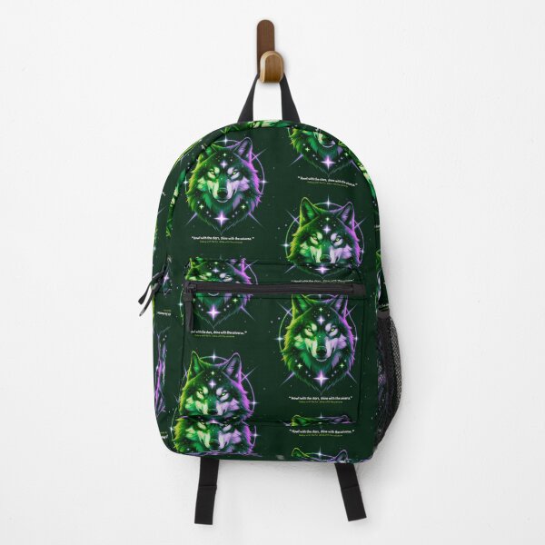 Item preview, Galaxy Wolf – Cosmic Spirit Howl designed and sold by FusionArtStyle.