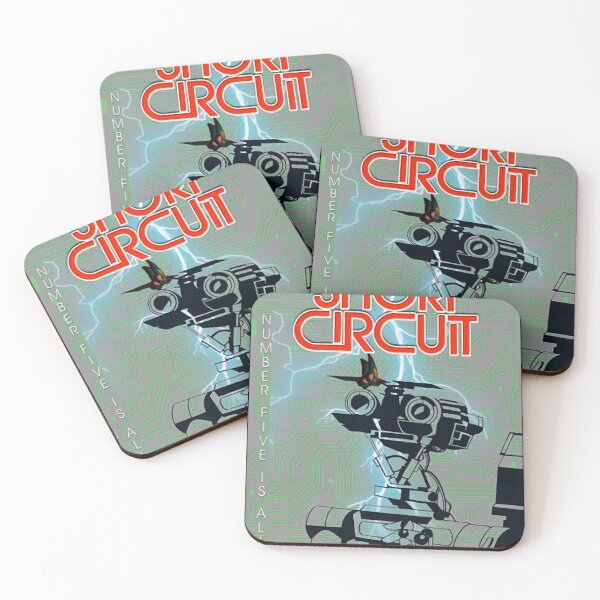 Item preview, Short Circuit Johnny 5 Beers designed and sold by Melina Mendez.