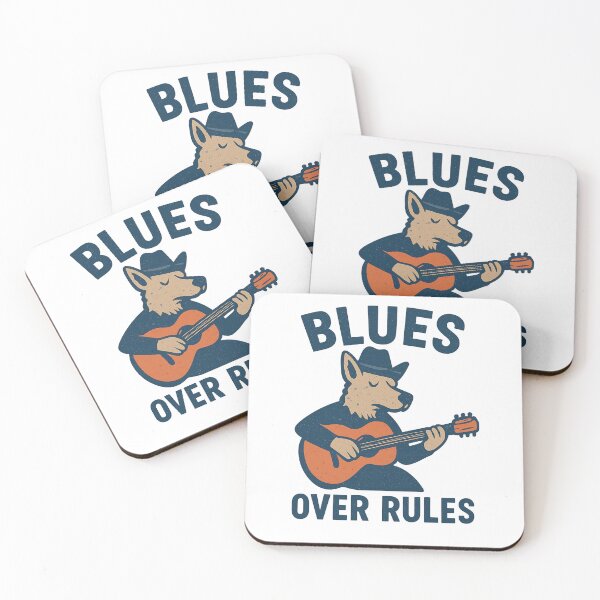 Item preview, Blues Rules designed and sold by Tender Flower Clothing.