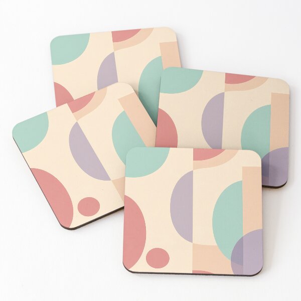 Item preview, Unique Creative, Geometric Shapes, Abstract Pastel Modern, Light Theme,  Abstract Stylize, Repeated Texture Pattern (image size 8320x12480) designed and sold by Digital-Davinci.