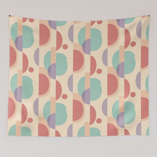 Item preview, Unique Creative, Geometric Shapes, Abstract Pastel Modern, Light Theme,  Abstract Stylize, Repeated Texture Pattern (image size 8320x12480) designed and sold by Digital-Davinci.