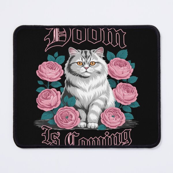 Item preview, Doom is Coming Funny Cat designed and sold by BlackStars3Neon.