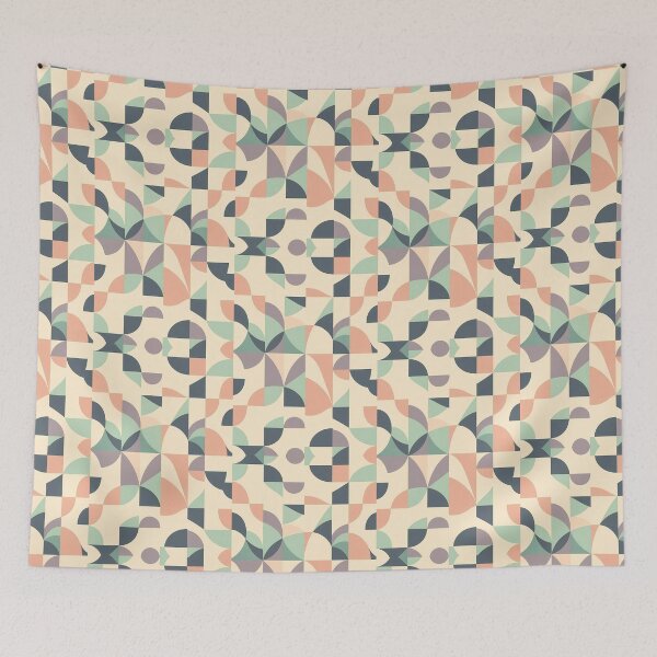 Item preview, Unique Creative, Geometric Shapes, Abstract Pastel Modern, Light Theme,  Abstract Stylize, Repeated Texture Pattern (image size 8320x12480) designed and sold by Digital-Davinci.