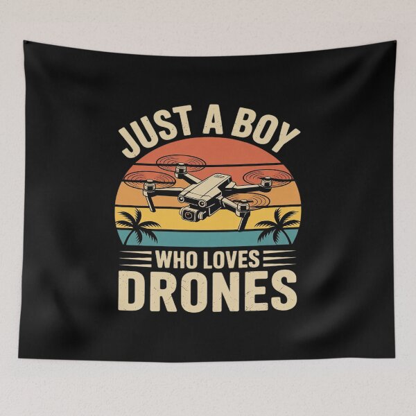 Item preview, Drones, Just A Boy Who Loves Drones Boys designed and sold by BlackStars3Neon.