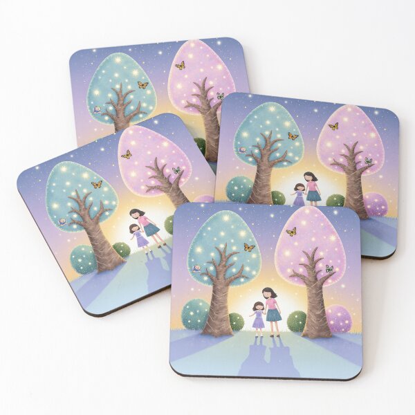 Item preview, Dreamy Walk Beneath Enchanted Trees designed and sold by Whimsical Hug.