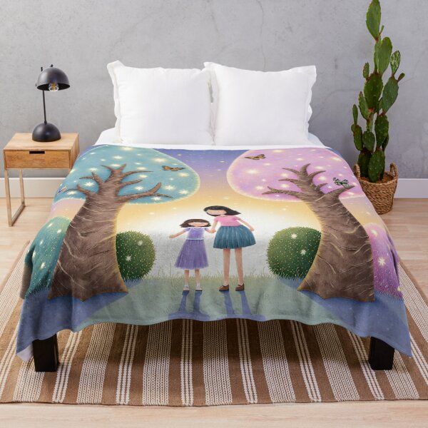Item preview, Dreamy Walk Beneath Enchanted Trees designed and sold by Whimsical Hug.