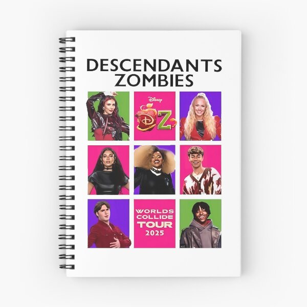 Item preview, descendants zombies worlds collide tour 2025  designed and sold by AdrianMakeArts.