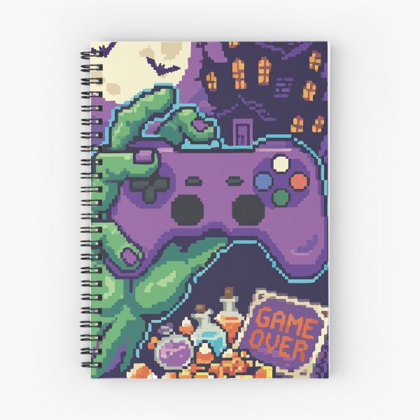 Item preview, Pixel Art Halloween Gaming Terror Zombie Gamer Control Video Games Retro designed and sold by charlypicazo.