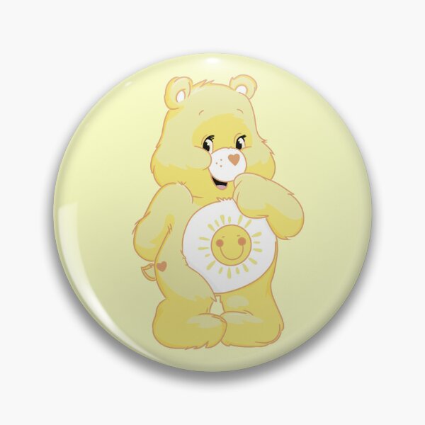 Item preview, Sunshine Bear - Shy (yellow background) designed and sold by ShopPoxy.