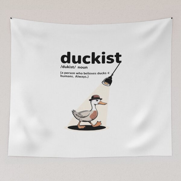 Item preview, Duckist A Person Who Believes Ducks Humans Always designed and sold by KingsLife1994.