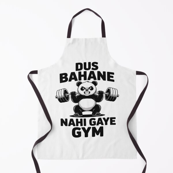 Item preview, Dus Bahane Karke Nahi Gaye Gym designed and sold by KingsLife1994.