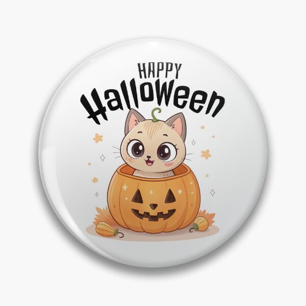 Item preview, Cute Cat in Pumpkin designed and sold by graphic-genie.