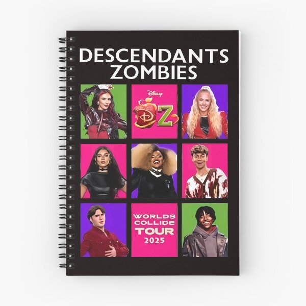 Item preview, Descendants Zombies Worlds Collide Tour 2025  designed and sold by AdrianMakeArts.