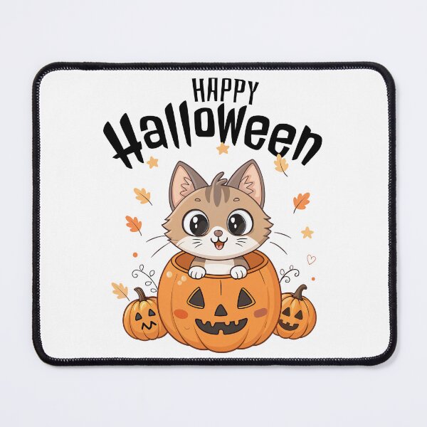 Item preview, Cute Cat in Pumpkin designed and sold by graphic-genie.