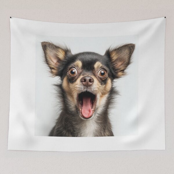 Item preview, Surprised Chihuahua Face | Funny Animal Series designed and sold by casualnature.