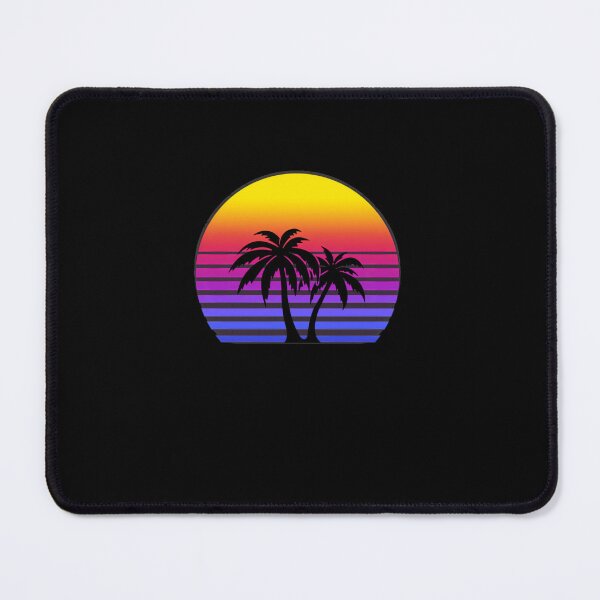 Item preview, Synthwave Sun Palm Trees designed and sold by muajlffmish23.