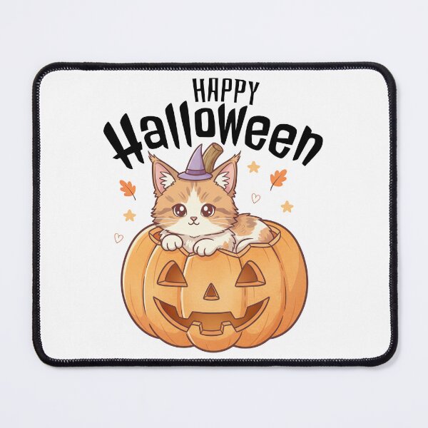 Item preview, Cute Cat in Pumpkin designed and sold by graphic-genie.