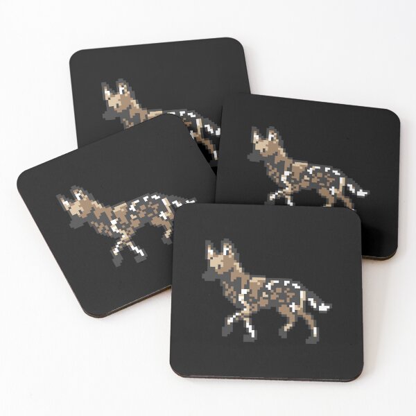Item preview, 8Bit African Wild Dog 	 	 designed and sold by uafapxrizq82.