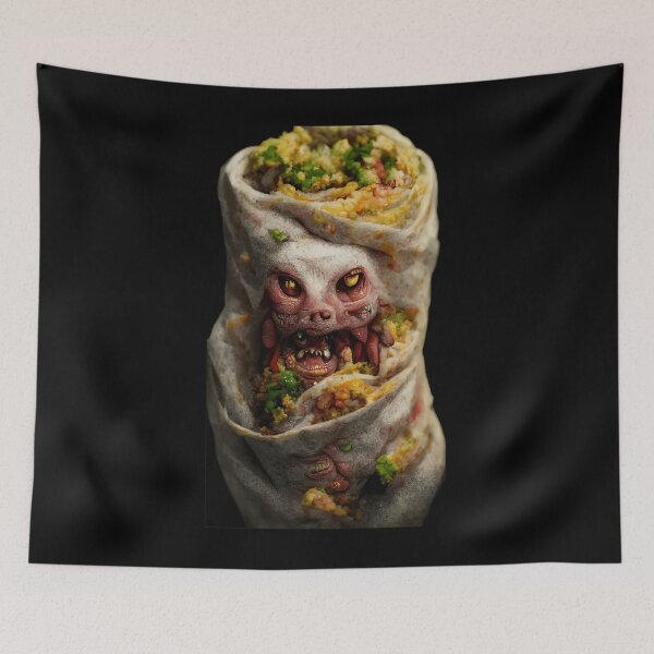 Item preview, The Burrito Monster  Classic 		 designed and sold by whefgbvoxs55.
