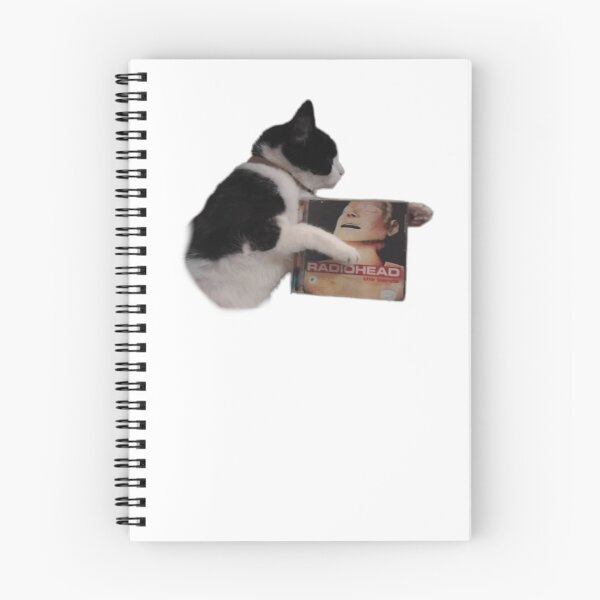 Item preview, Cat listening to RADIOHEADs, The Bends  designed and sold by Kyiomi.