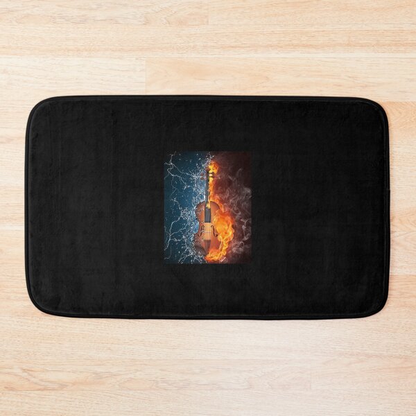 Item preview, Fire and Water Violin Graphic 	 designed and sold by aatovbdtlmj2.