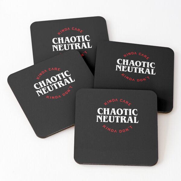 Item preview, Funny Chaotic Neutral Align	t Kinda Care Kinda Don't Tabletop RPG Addict  	 designed and sold by gizxlngv44.