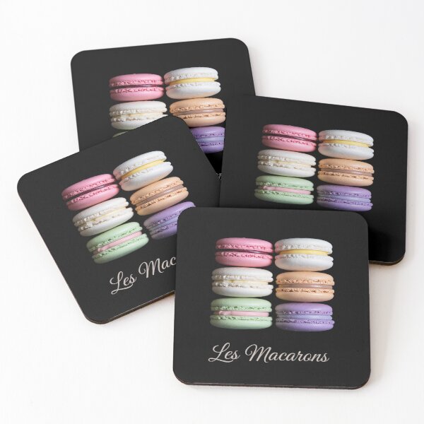 Item preview, Elegant French Macarons in Multi-Colored Pastels designed and sold by Jadiantukora.