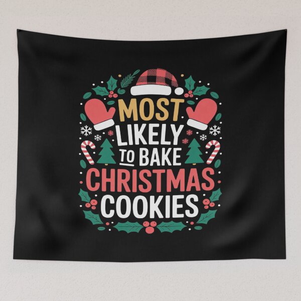 Item preview, Embroidered Look Christmas Cookie Unique designed and sold by Jadiantukora.