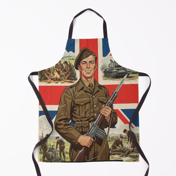 Item preview, British Army 1945 Poster designed and sold by Skyframe Aviation.