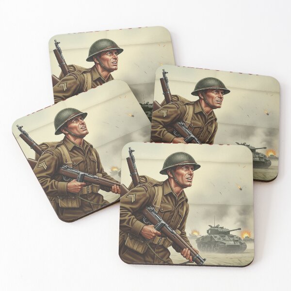 Item preview, British Army 1945 Poster designed and sold by Skyframe Aviation.