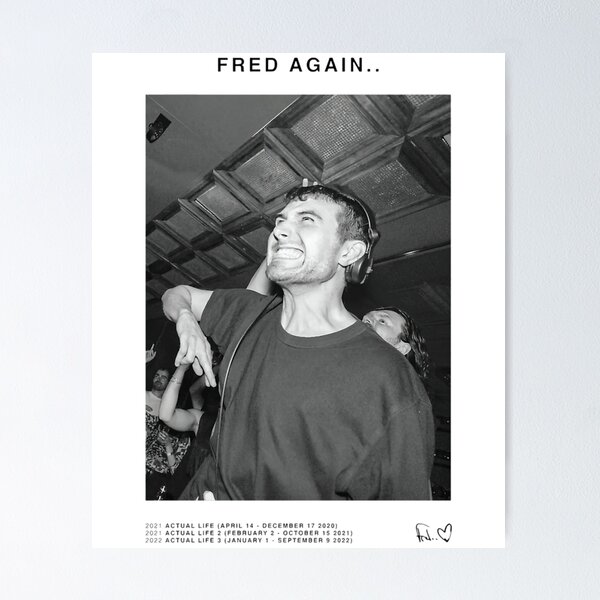 Fred Again Posters for Sale | Redbubble