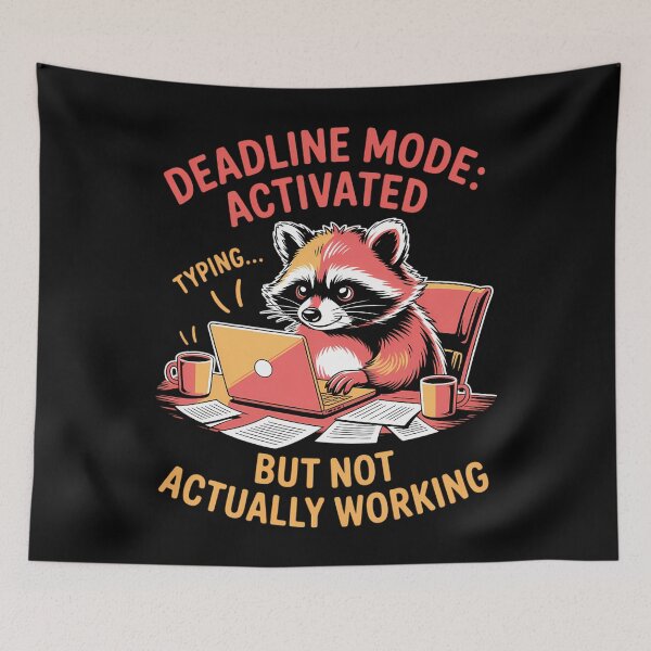 Item preview, Deadline Mode Activated Typing But Not Actually Working designed and sold by Turbotine.