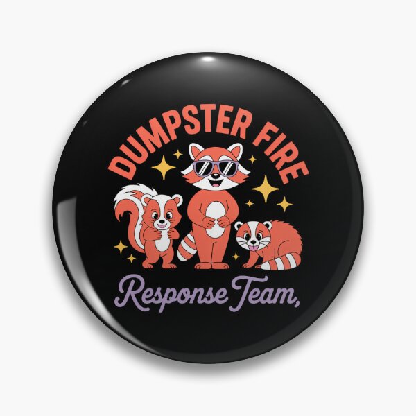 Item preview, Dumpster Fire Funny Joke Meme designed and sold by Turbotine.