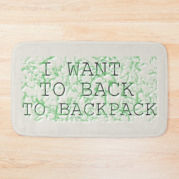 Item preview, I Want to Back to Backpack – Travel & Adventure Design – Student & Explorer Gift designed and sold by sednalafandy79.