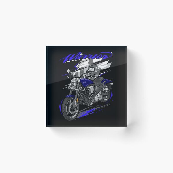 Item preview, Yamaha Road Star Warrior 2002 (Indigo) for Motorcycle Riders designed and sold by MotoApparelHub.