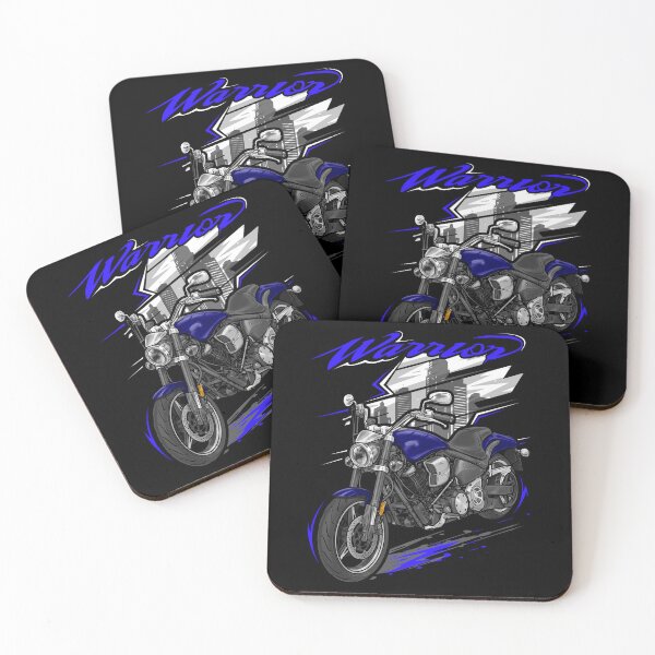 Item preview, Yamaha Road Star Warrior 2002 (Indigo) for Motorcycle Riders designed and sold by MotoApparelHub.